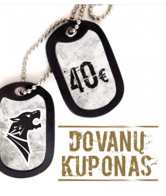 Dovanų kuponas 40 €